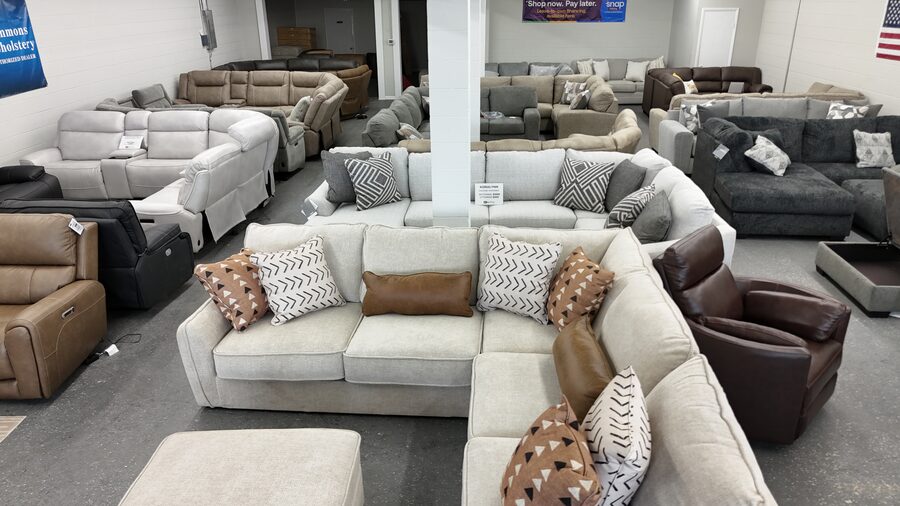 Living room furniture at BoxDrop Grayson