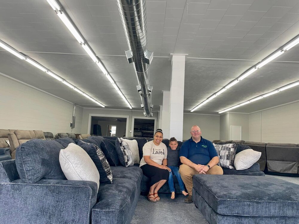 Derrick and Samantha Simmons, owners of BoxDrop Grayson